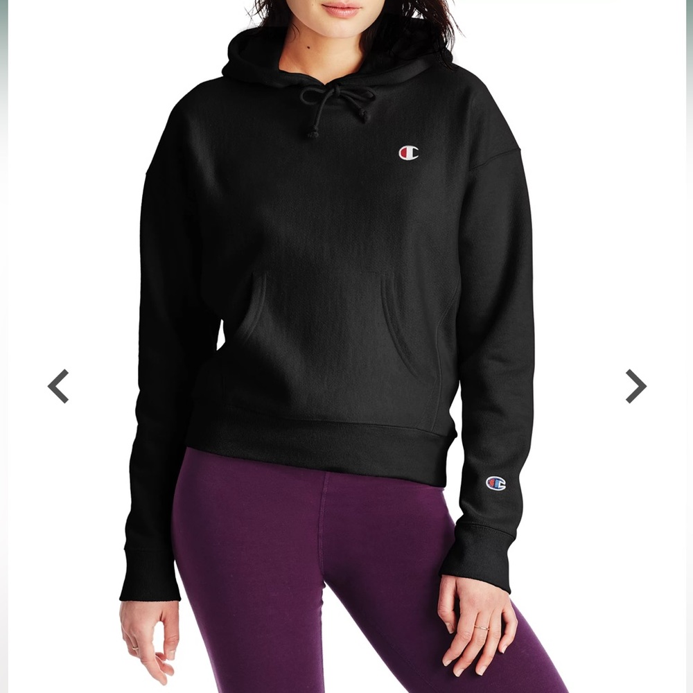 Champion Women’s Reverse Weave Hoodie Black